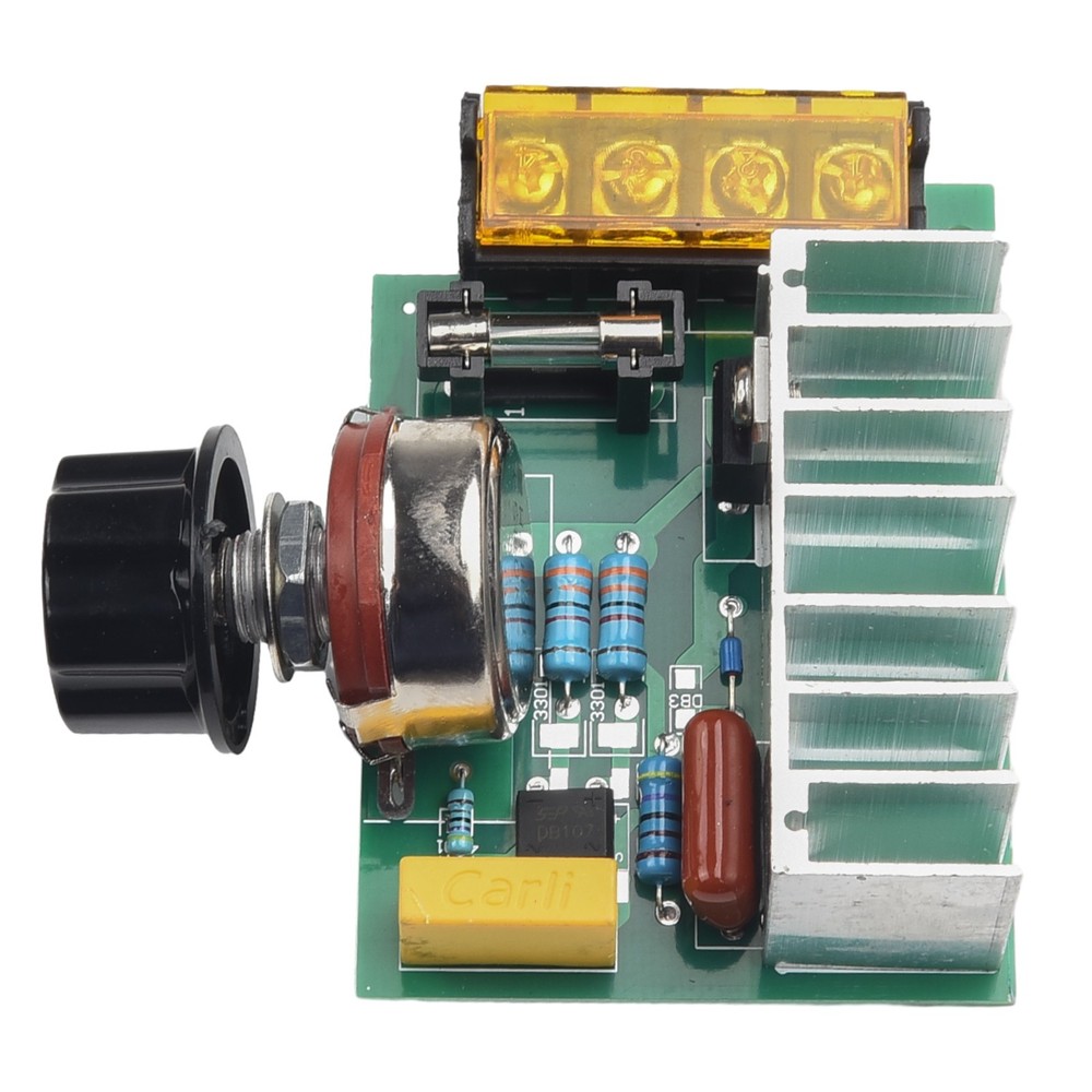 4000W 220V AC SCR Motor Speed Controller Module Voltage Regulator Dimmer