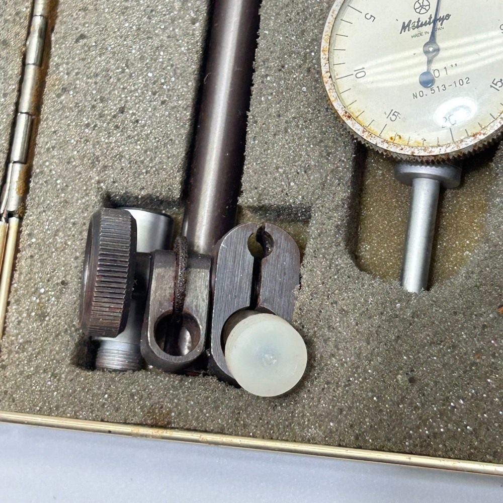 Mitutoyo No.513-102 Dial Test Indicator Workshop Precision Measuring Instrument
