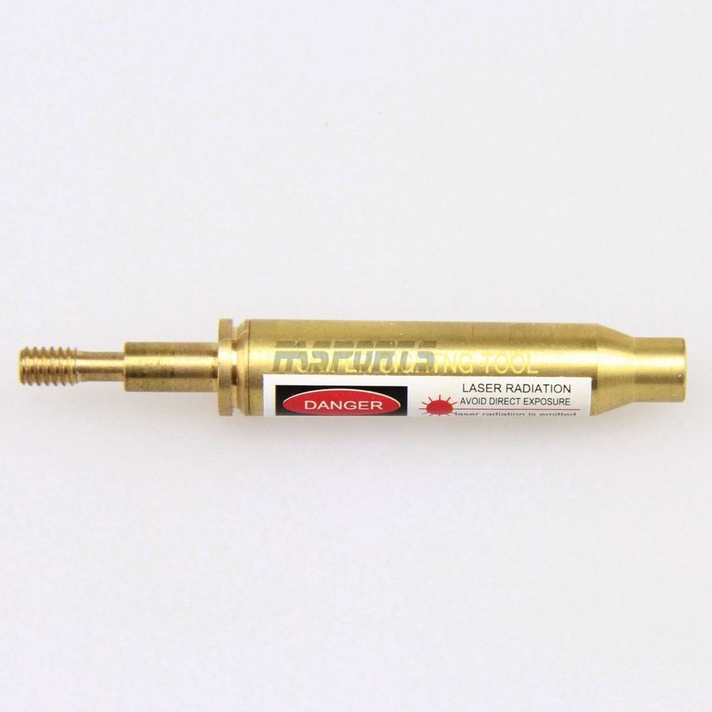 Crossbow Archery Red Laser Bore Sight Tool Threads onto Bow Arrows BoreSighter