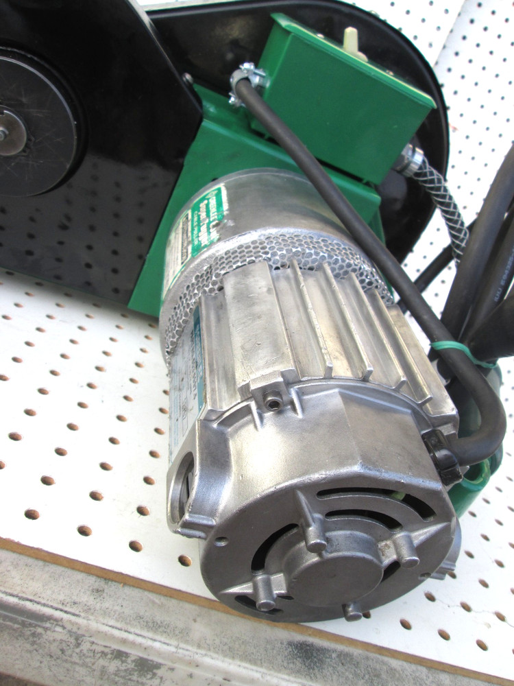 Greenlee 6001 Super Tugger Cable Puller 6500 lbs with floor mount Ready to pull