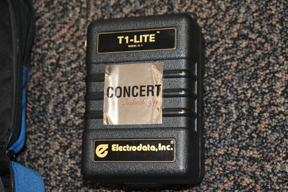 Electrodata T1-Lite Communication Test Set Line Tester W/ Accessories