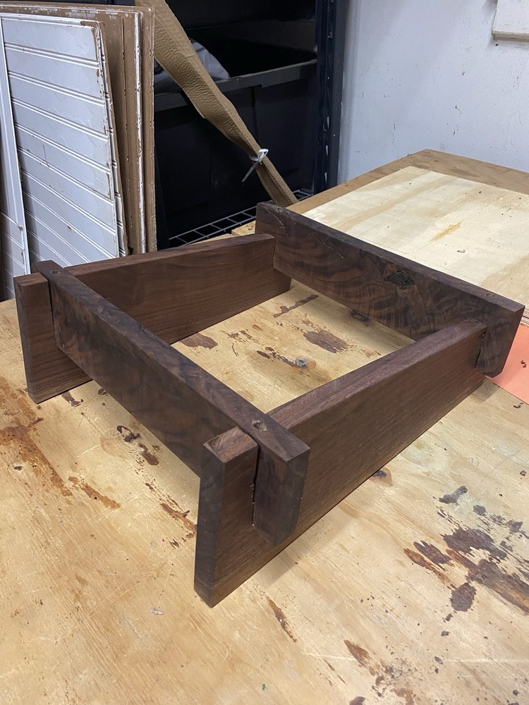 Klipsch JBL Marantz McIntosh Solid Walnut Speaker Stands ASSEMBLED VERSION