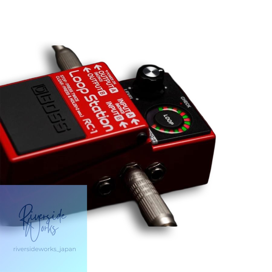 BOSS RC-1 Loop Station with AC Adapter Set Authentic RC1
