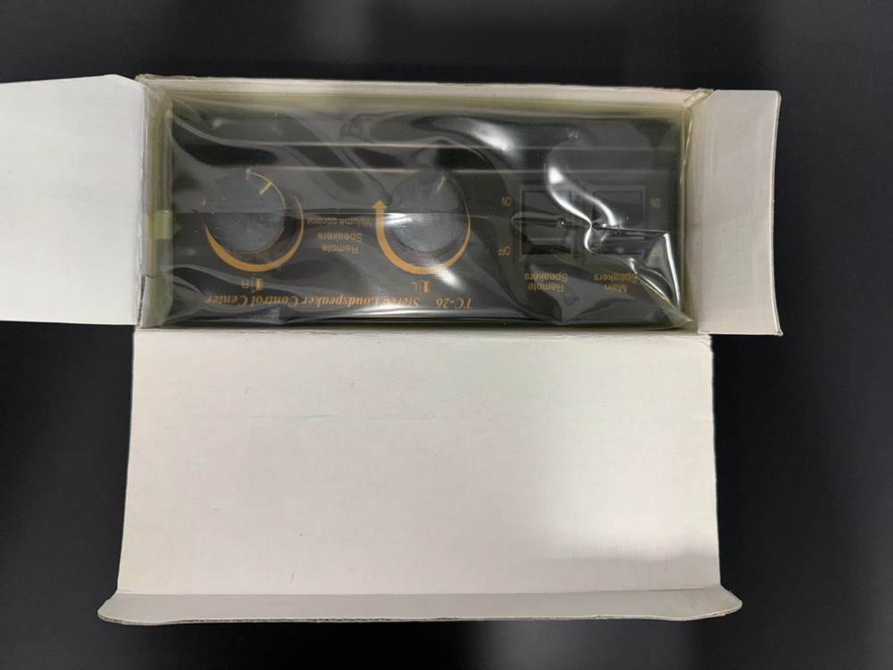 TC-26 Stereo Speaker Control Center