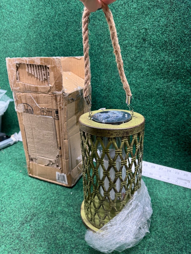 Alpine Corporation Alpine Metal Solar Lantern