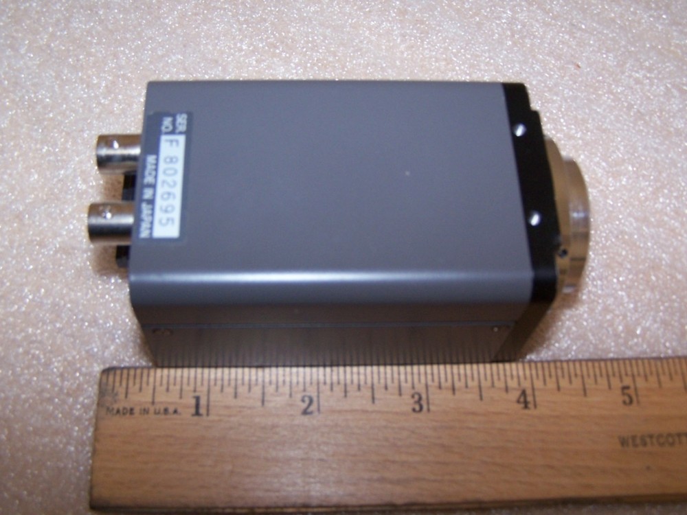 CCD Inspection Security Camera 970203QA087 Variable Shutter 12V C-Sync Video K33