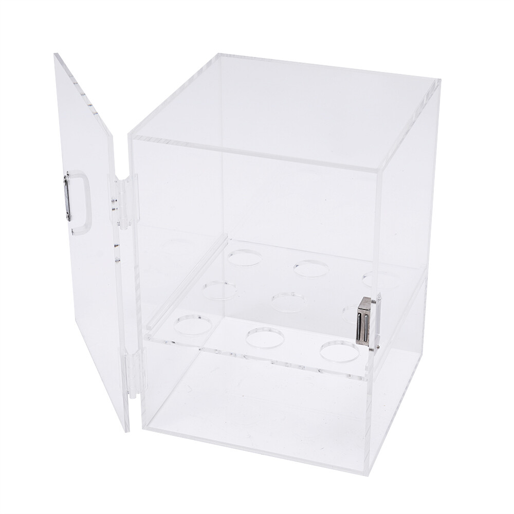 Ice Cream Cone Display/Storage Case Cabinet Acrylic. Waffle & Wafer Cone Holder