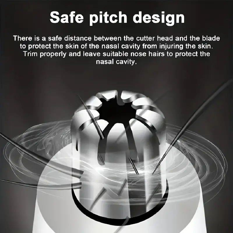 Electric Nose Ear Hair Trimmer Face Eyebrow Mustache Beard Shaver Clipper Unisex