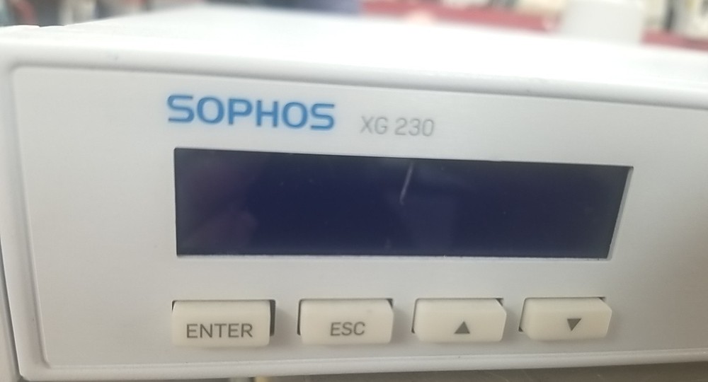 Sophos XG 230 Rev2 Firewall Security Appliance. *READ⬇️*