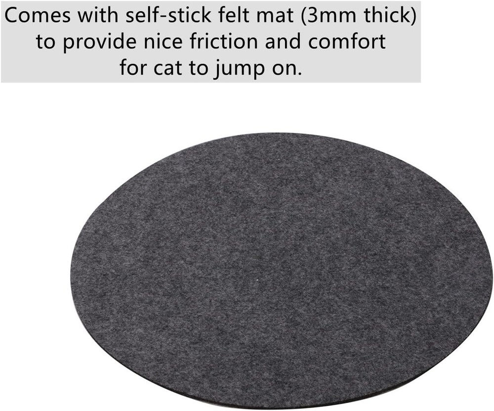 2-Pack Cat Tree Tower Accessories Replacement Parts Perch Step Platform Add-ons
