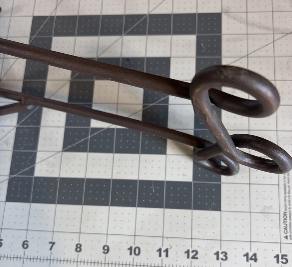Solid Wrought Iron Free Standing Display Stand For Art ,pottery.