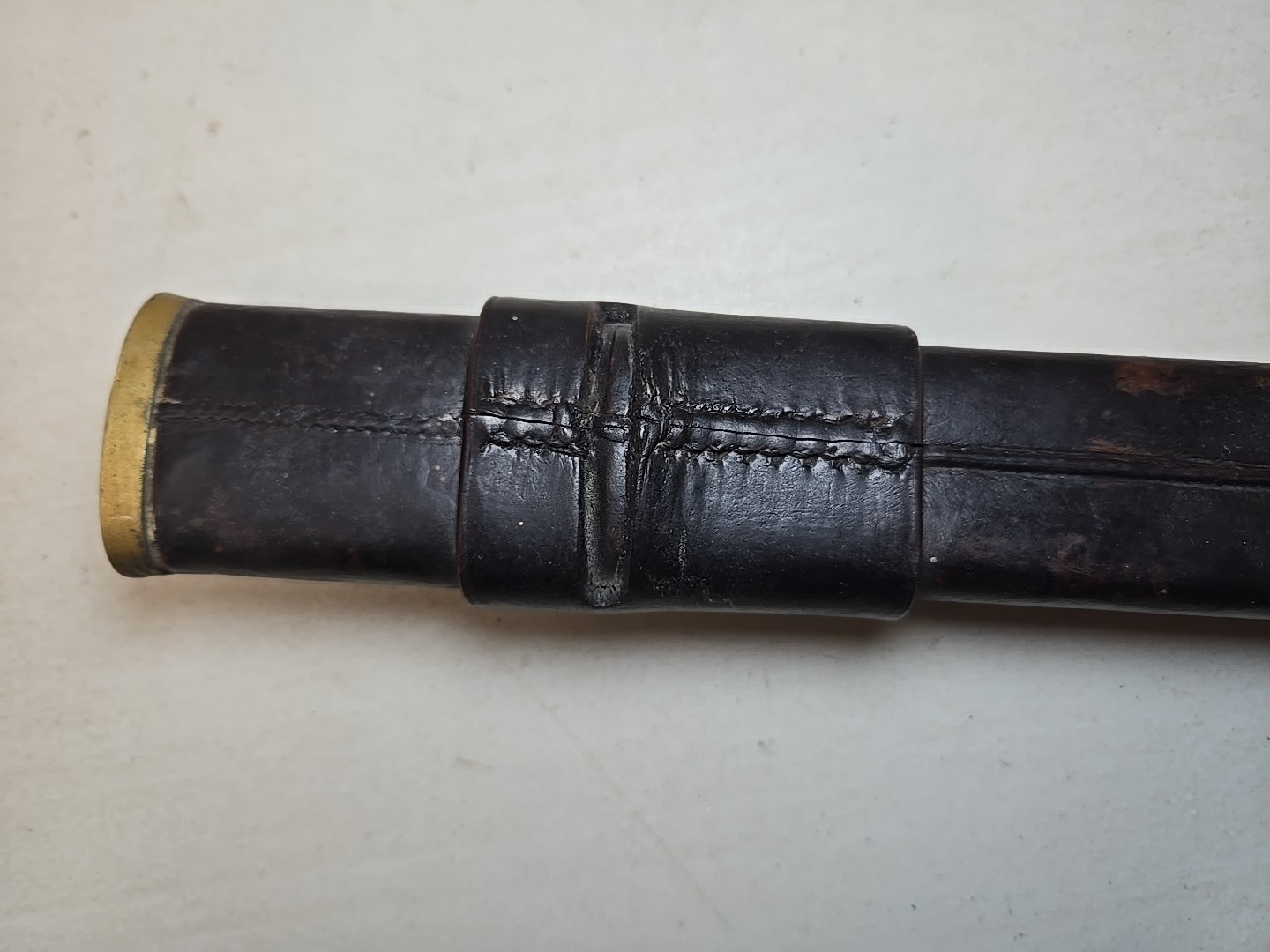 WWI British Pattern 1897 Infantry Officers Sword Scabbard