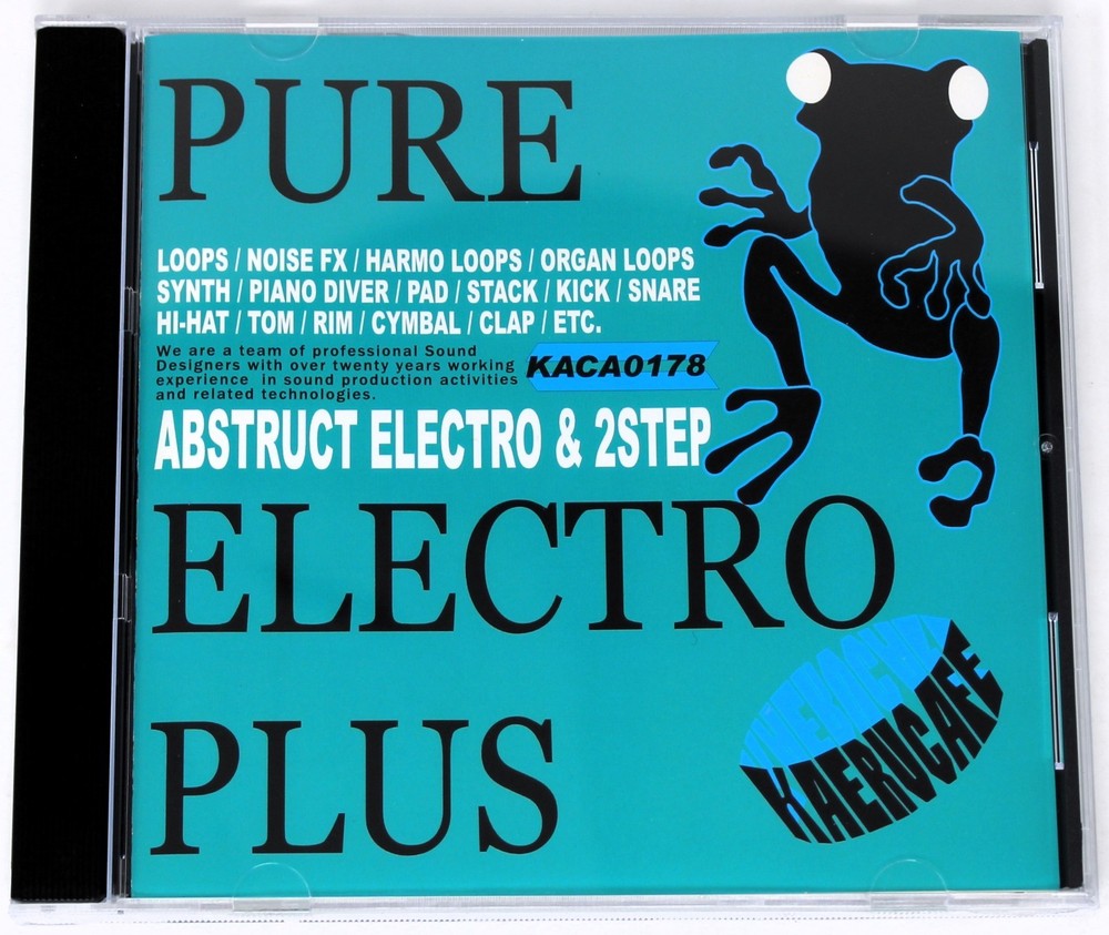 Kaeru Cafe White Loop 11 Pure Electro Plus Sample/Sound Library/Sampling CD