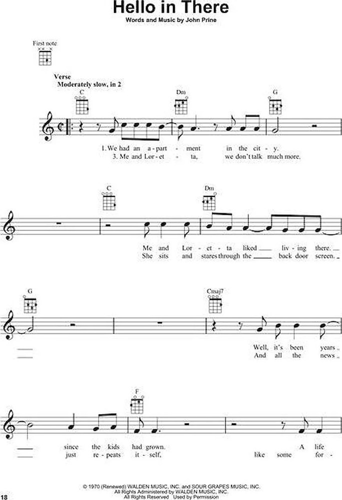 John Prine for Ukulele