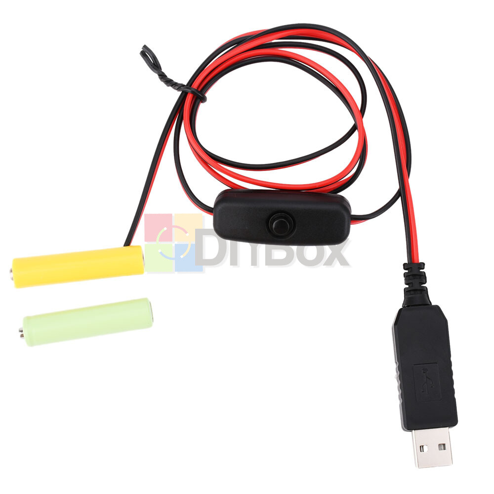 4.5V 3V AAA Battery Eliminator Dummy Battery Adapter for Replace AAA AA Battery