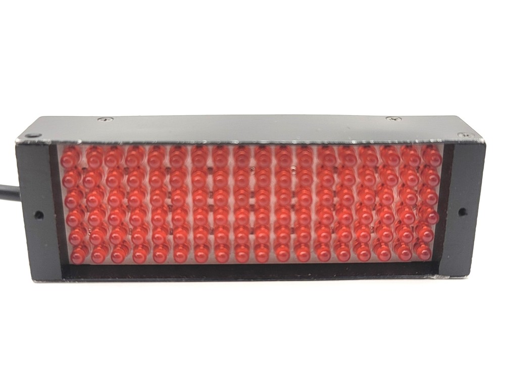 CCS LDL-74X27-N Rectangular Machine Vision Light 12VDC Red 28.8mmW x 86mmD