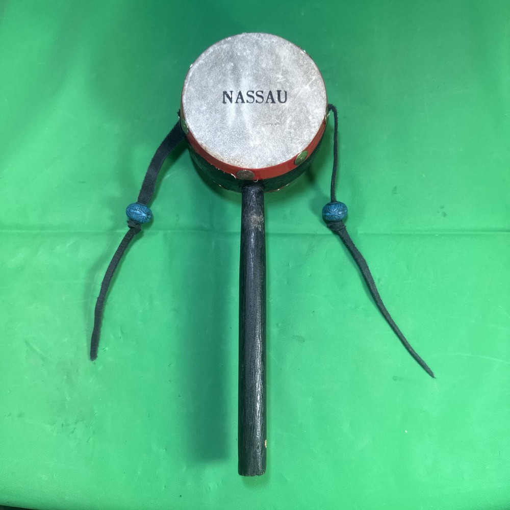 Nassau wooden spin hand drum
