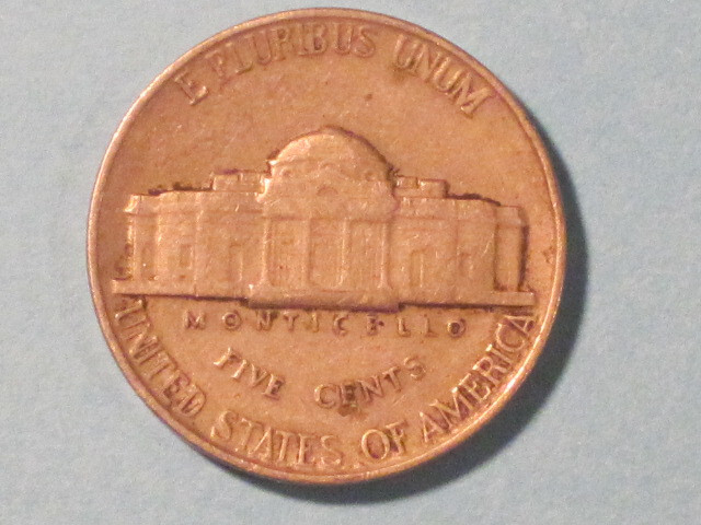 1939 Jefferson Nickel - Second year minted.