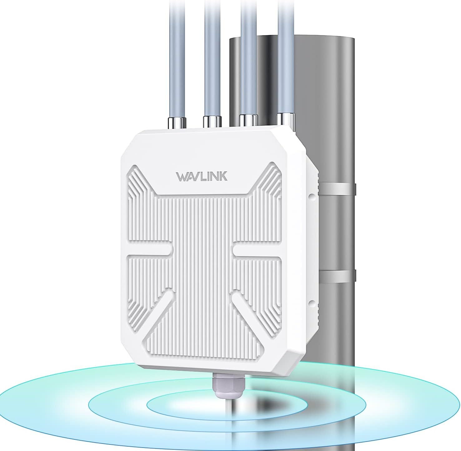 WiFi 6 Internet Signal Booster Outdoor AX3000 Long Range WiFi Extender AX1800
