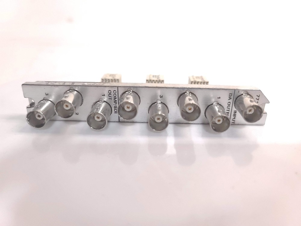 Evertz 7710DCDA-HD HD Down Converter & Distribution Amplifier Module w/ Back