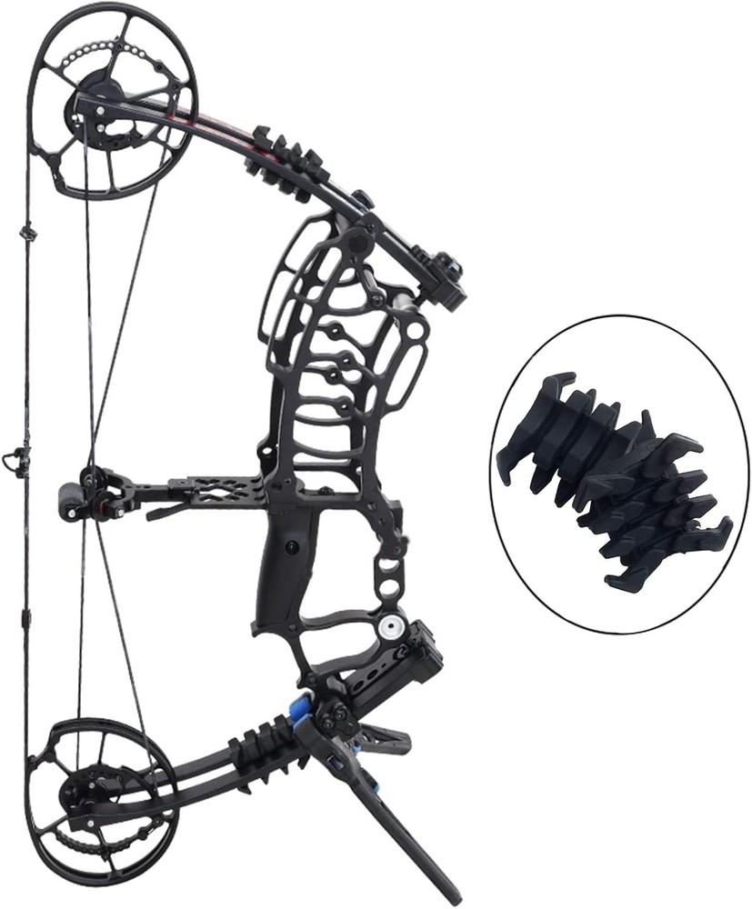 SOPOGER Bow Limb Dampeners Compound Crossbow Split Limb Stabilizer Silencer