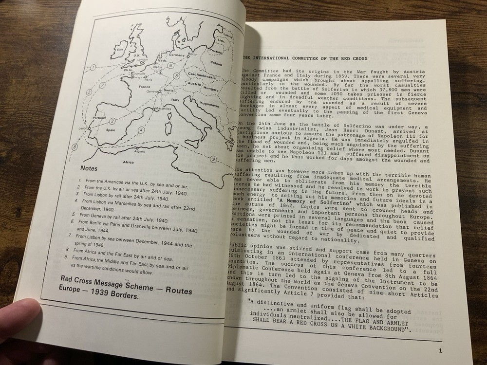 Red Cross Civilian Postal Message Scheme 1940-45 Postal History Paperback Book