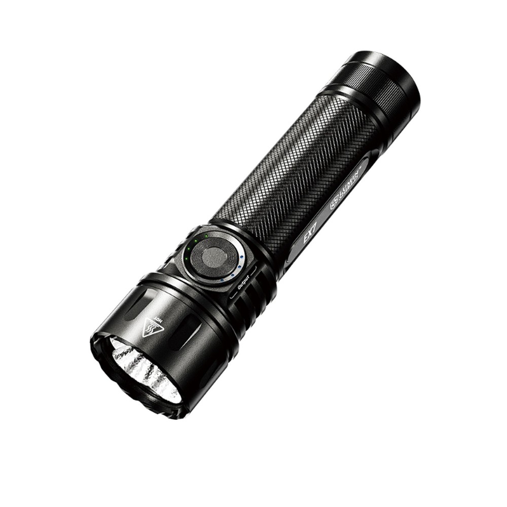 Nitecore EX7 Flashlight 6000 LM Variable Beam Torch Rechargeable Tactical Lights