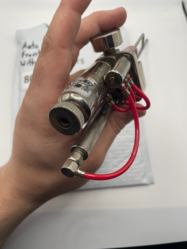 Autococker Front Block with Pneumatics Silver