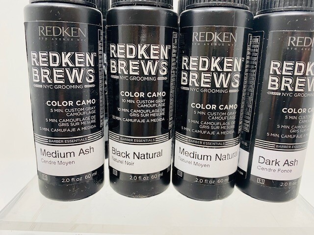 REDKEN BREWS FOR MEN 5 Minute Color Camo For Grey Hair: (CHOOSE) FastShipping