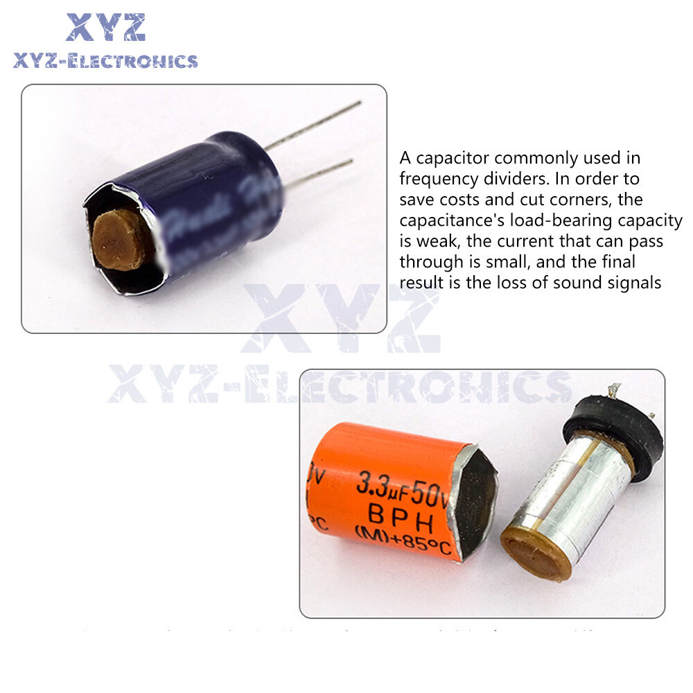 Speaker Modification Upgrade Crossover Frequency Filter High & Low Two-way HiFi