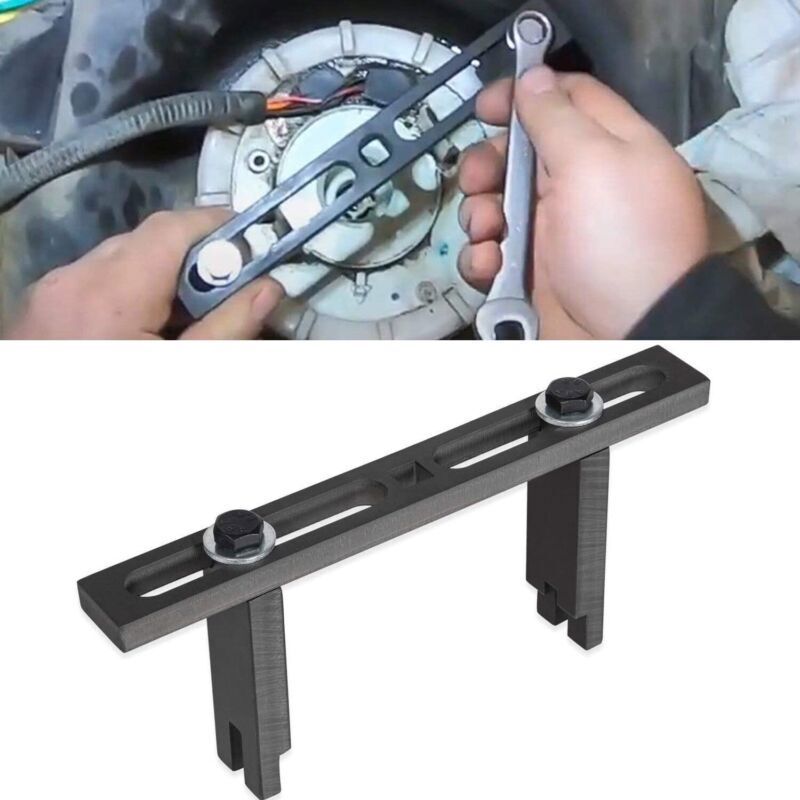 Fuel Pump Module Spanner Wrench Adjustable Tool from 3/8" - 1/2" For BMW VW Audi