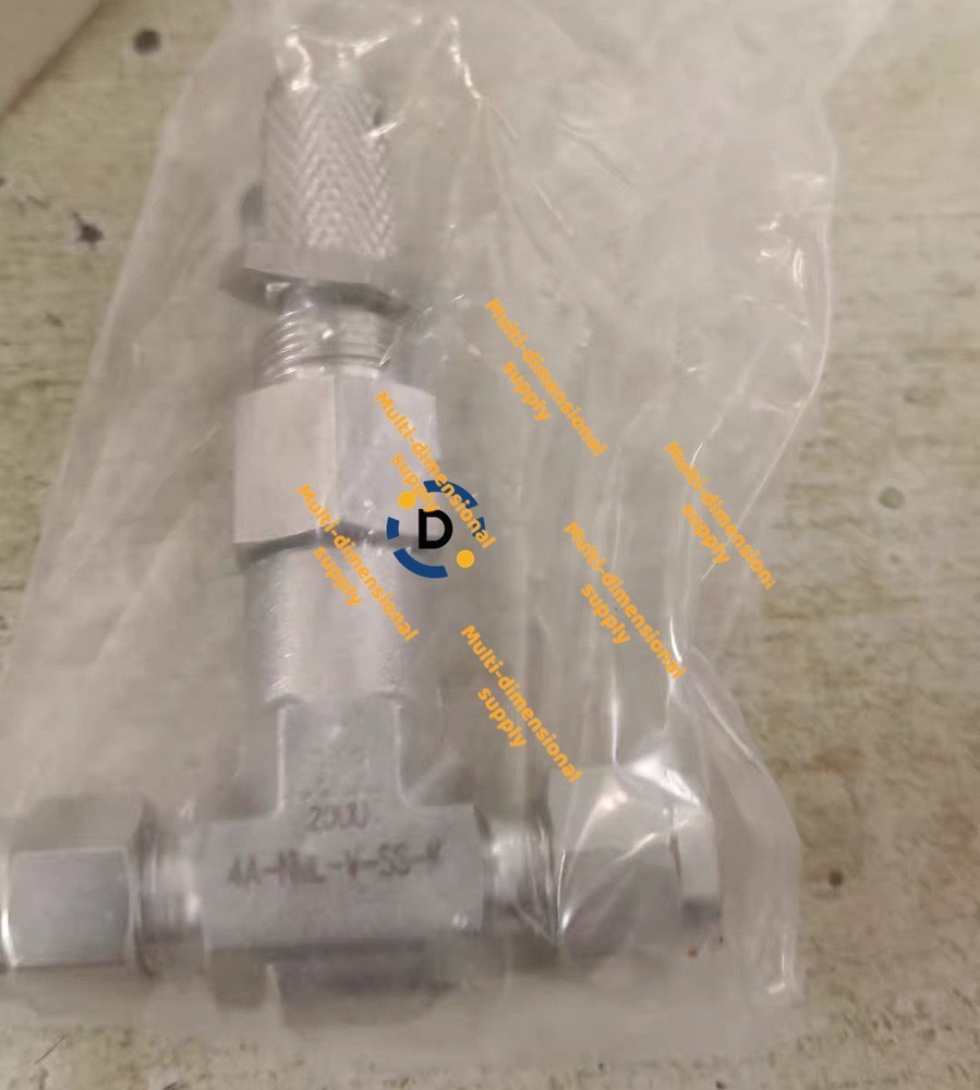 New 4A-NML-V-SS-K needle valve