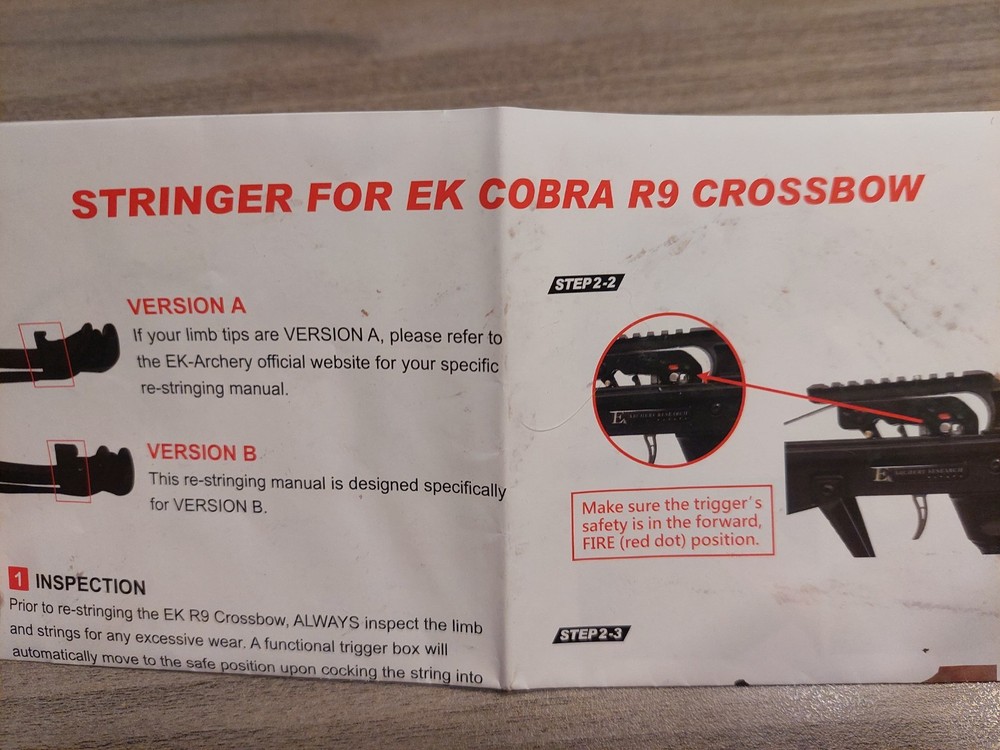 Cobra System R-Series Crossbow (RX Adder)
