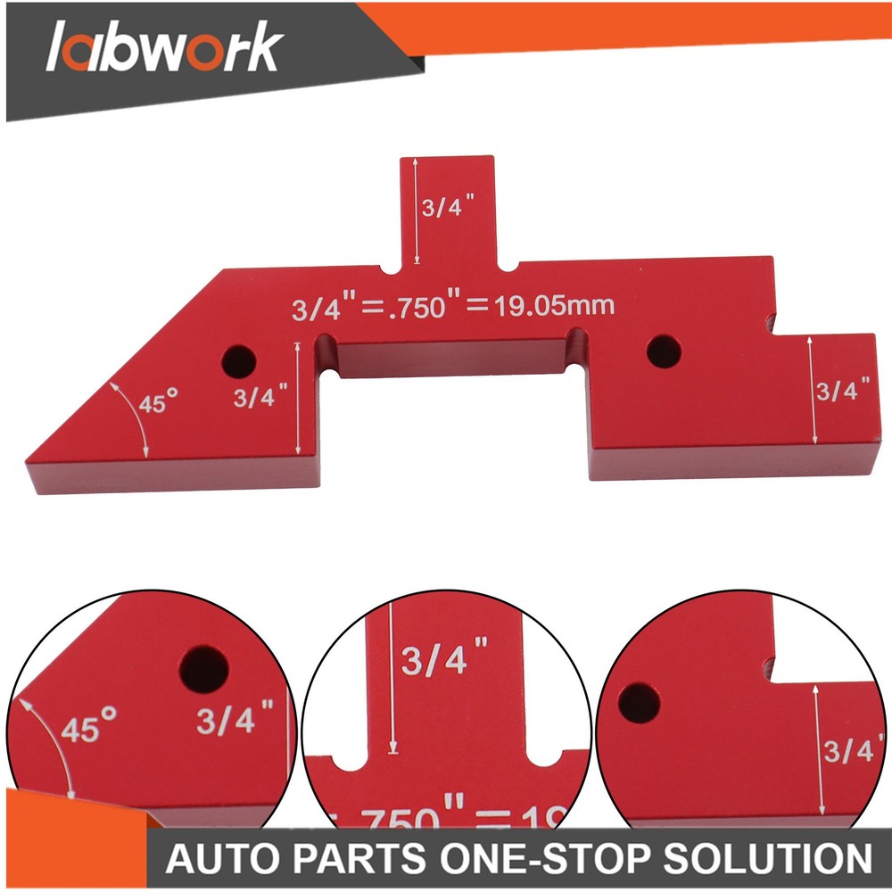 Labwork 14 Pcs Router Table Setup Bars Precision Aluminum Setup Blocks