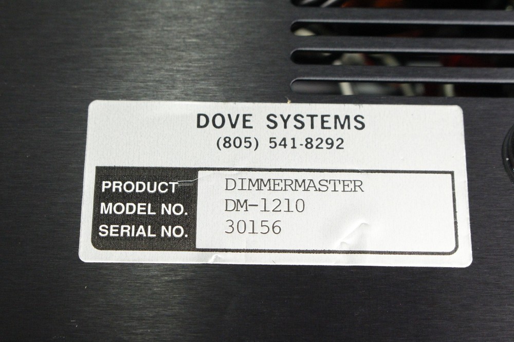 Dove Systems DM-1210 Dimmer Master Rack Mount - Open Box