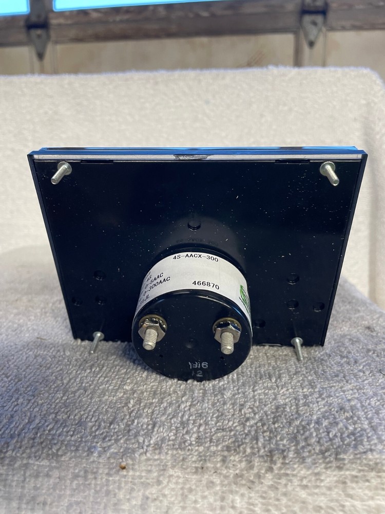 New Jewell Instruments Panel Meter 4S-AACX-300