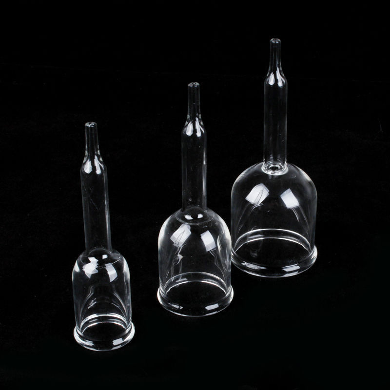 1 Set Replacement Vaccum Body Cupping Therapy Machine Glass Cup Attachment