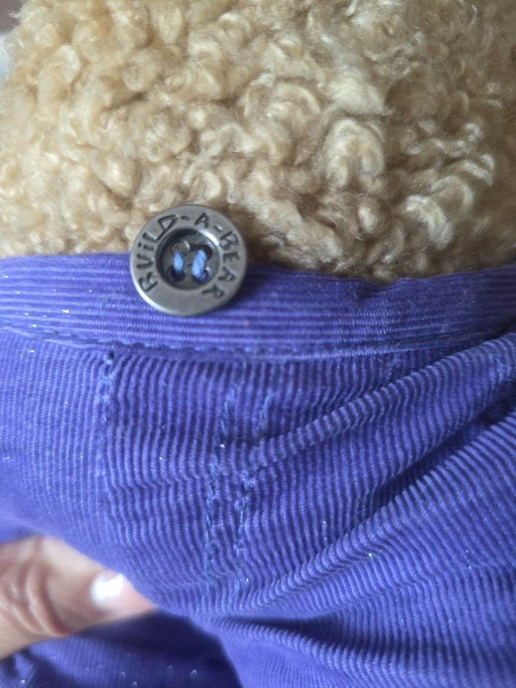 VTG 1997 Build A Bear~ Curly Teddy Bear