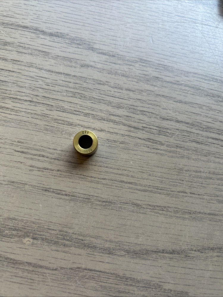 REDDING TITANIUM NITRIDE NECK SIZE BUSHING  .271 DIAMETER