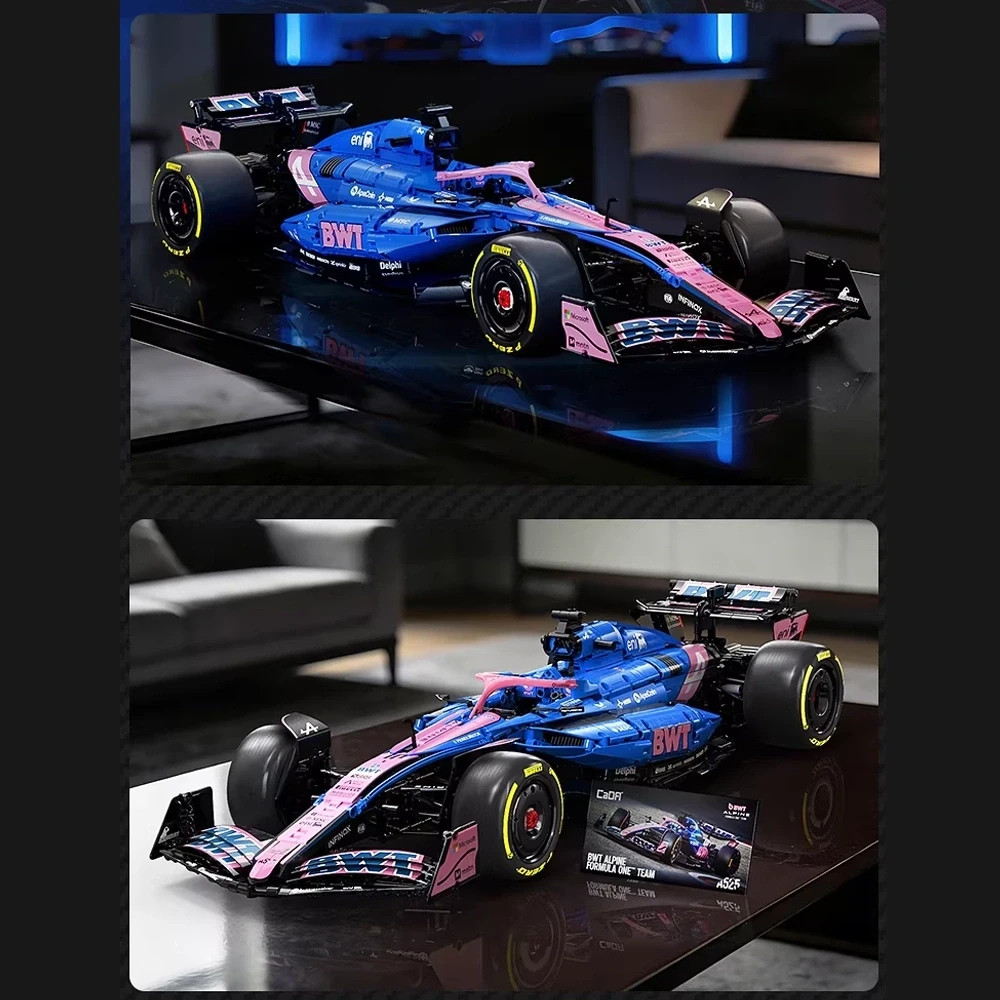 CaDA C64012 BWT ALpine Formula One Team A525 education building block sets toy