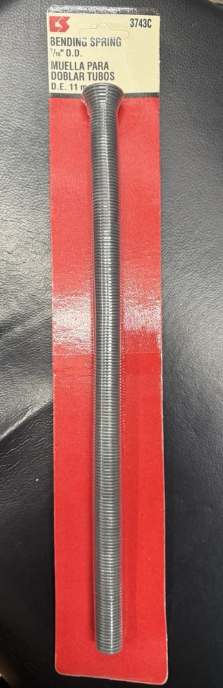 Bending Spring 3743C 7/16" OD