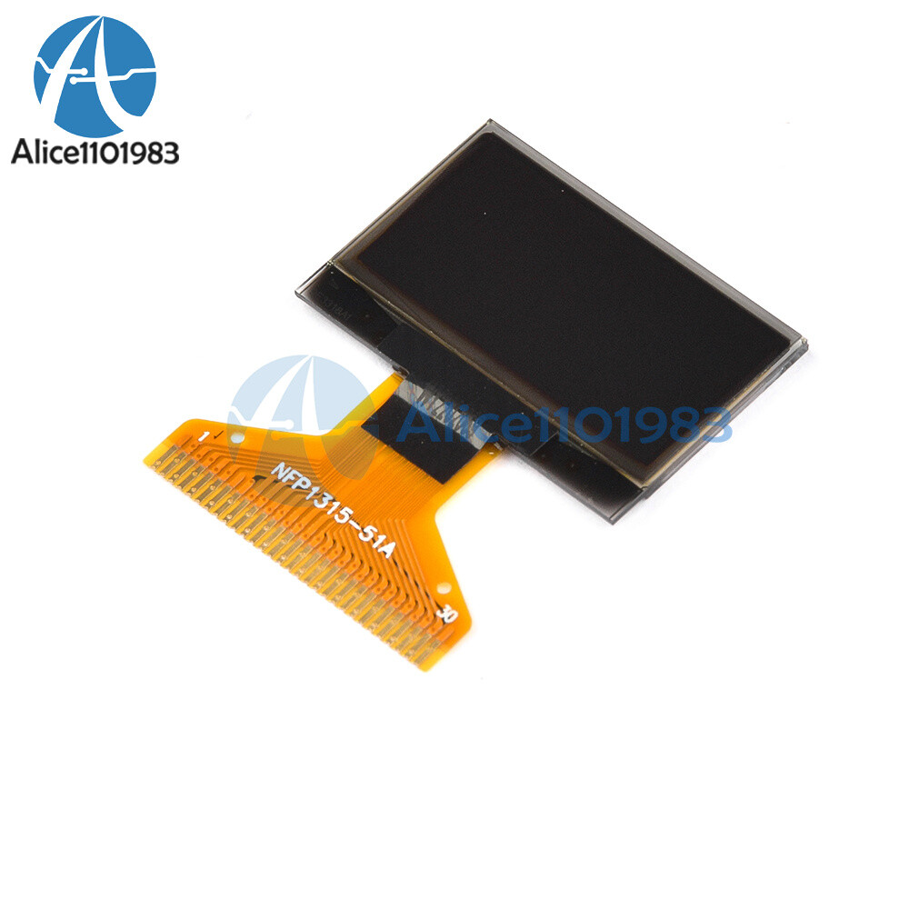 0.96 inch OLED LCD Screen 128x64 SSD1306 Chip Support SPI/IIC interface 30PIN