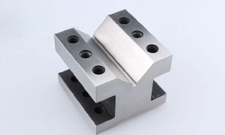 Precision "V" Blocks & Clamp Tool Gauge V-Blocks Set Workholding 60*60*50mm E