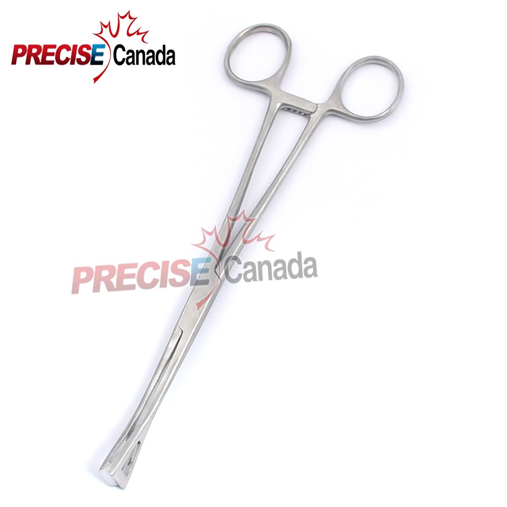 DUVAL CLAMP FORCEPS 8" SURGICAL VETERINARY INSTRUMENTS