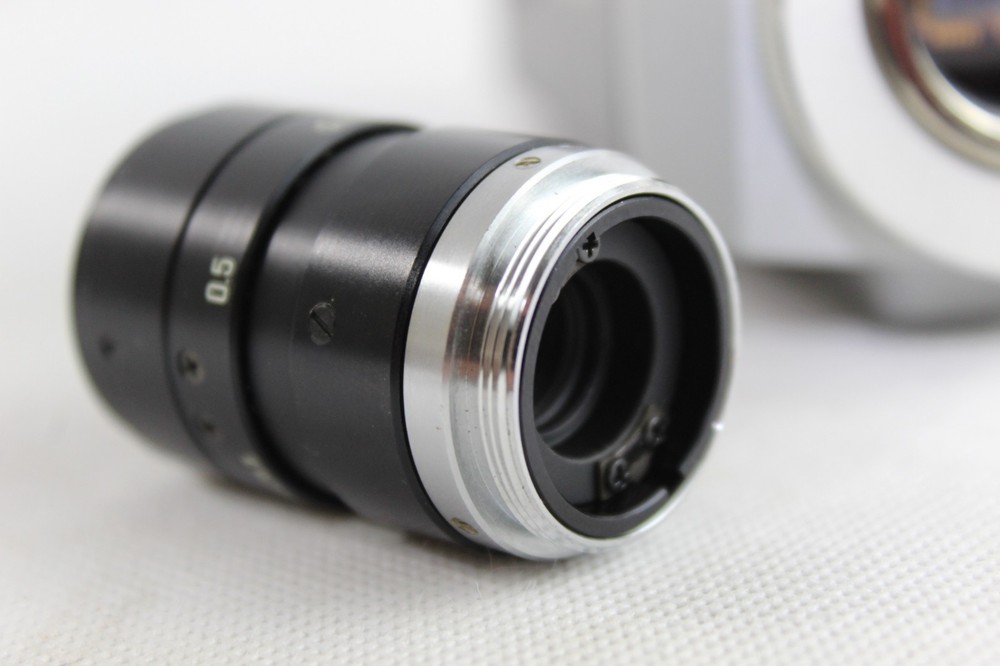 Hitachi CCTV Solid State Security Camera. Model KP-120U With 50mm Tamron Lens