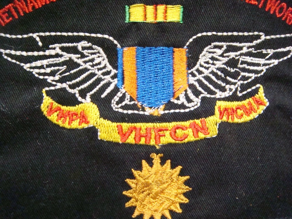 WAR PATCH " VIETNAM HELICOPTER FLIGHT CREW NETWORK "