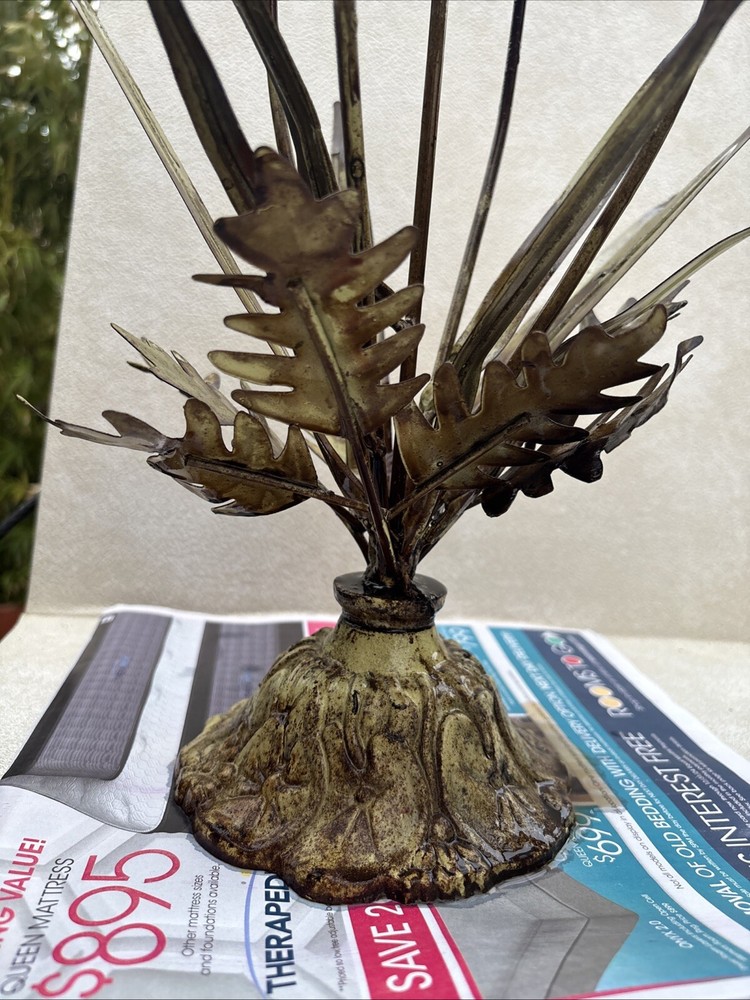 Mid-Century Max Howard Toleware Candelabra