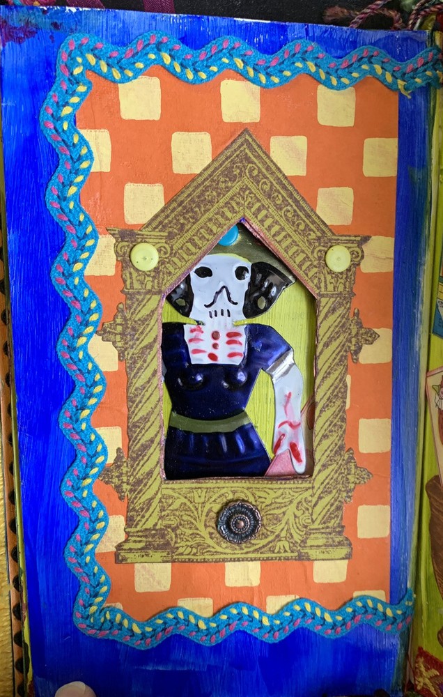 ALTERED BOOK Scrapbook MADISON COUNTY Found Objects IMAGES