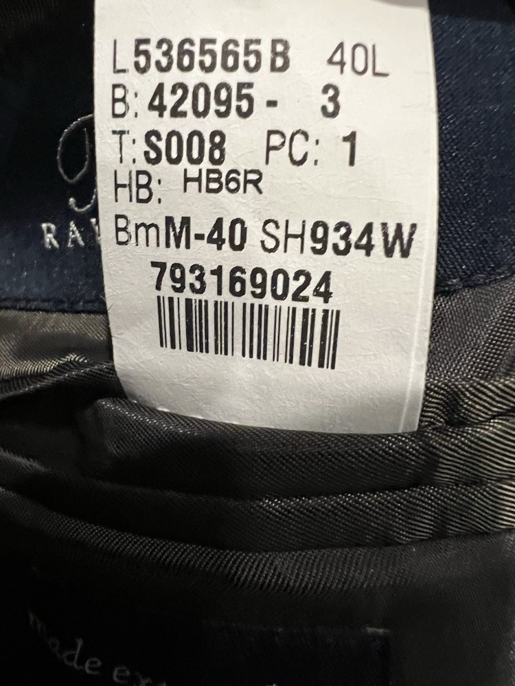 Ralph Lauren Gray Wool Blazer 40L