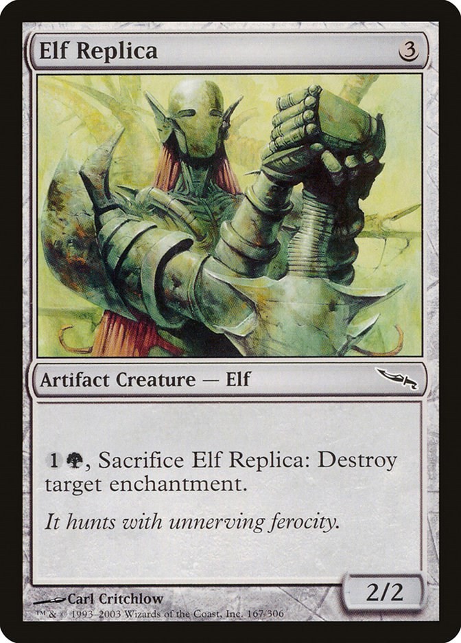 Elf Replica Mirrodin 167 MTG MP